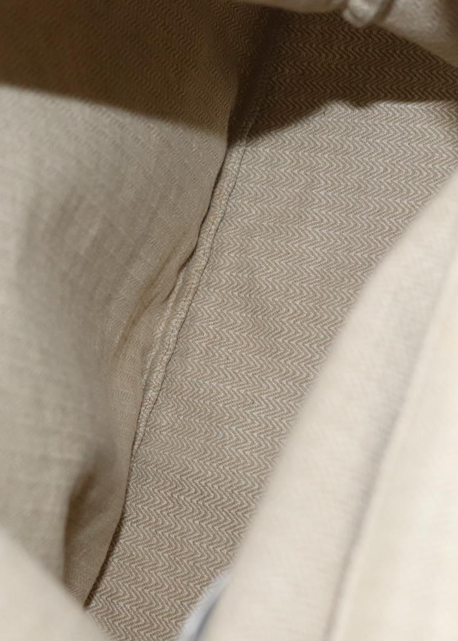 Hermes Cream Spellout Tote