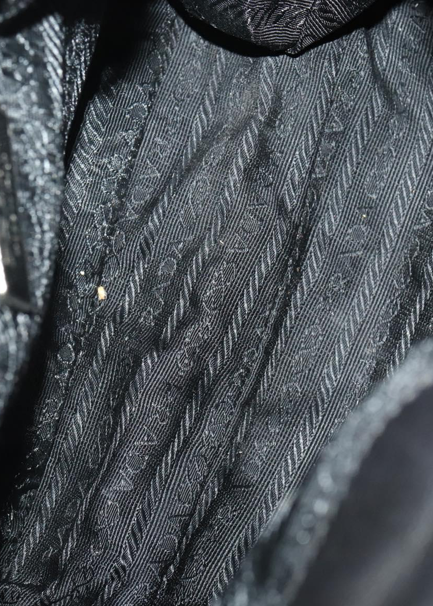 Prada Black Nylon Shoulder Bag