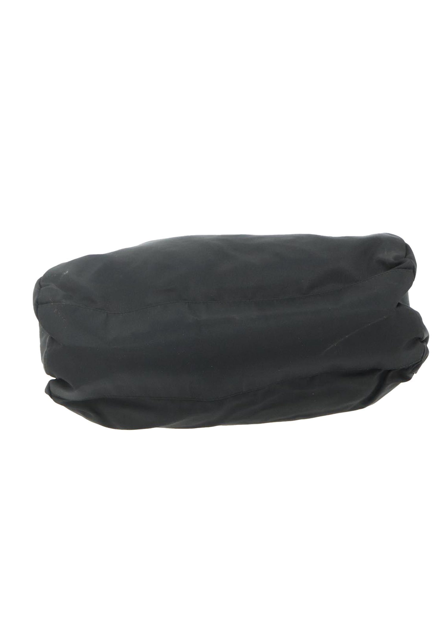 Prada Black Nylon Rounded Mini Tote