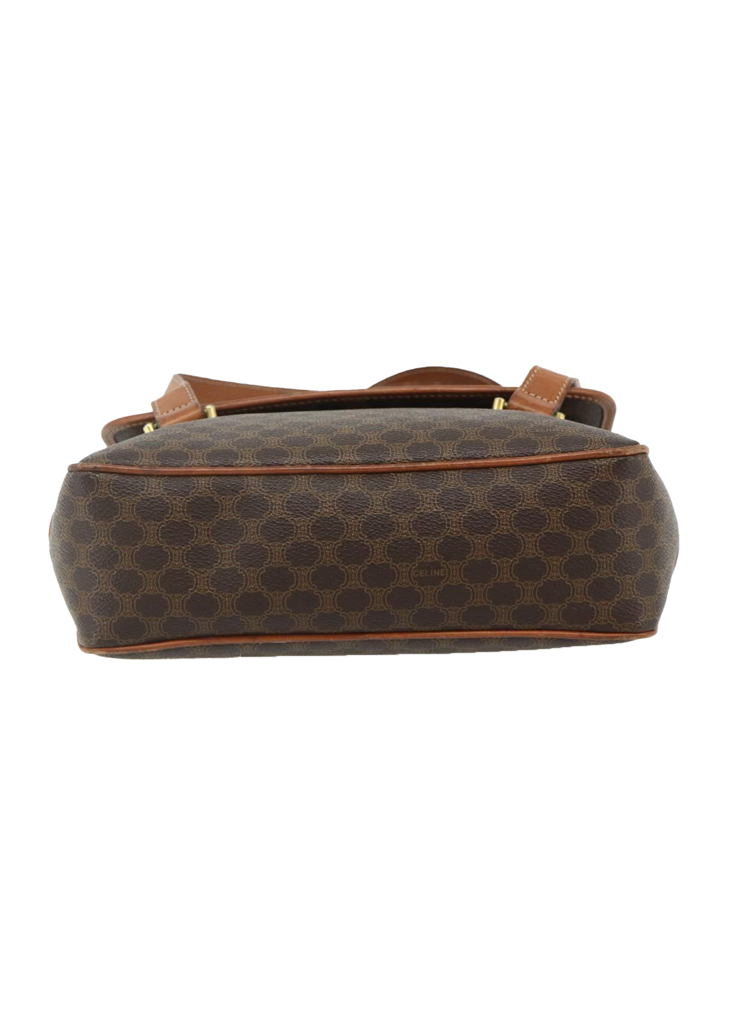 Celine Monogram Brown Shoulder Bag