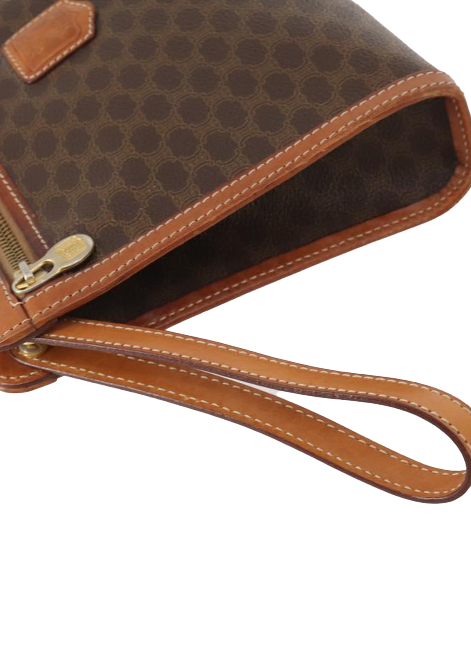 Celine Monogram Brown Clutch