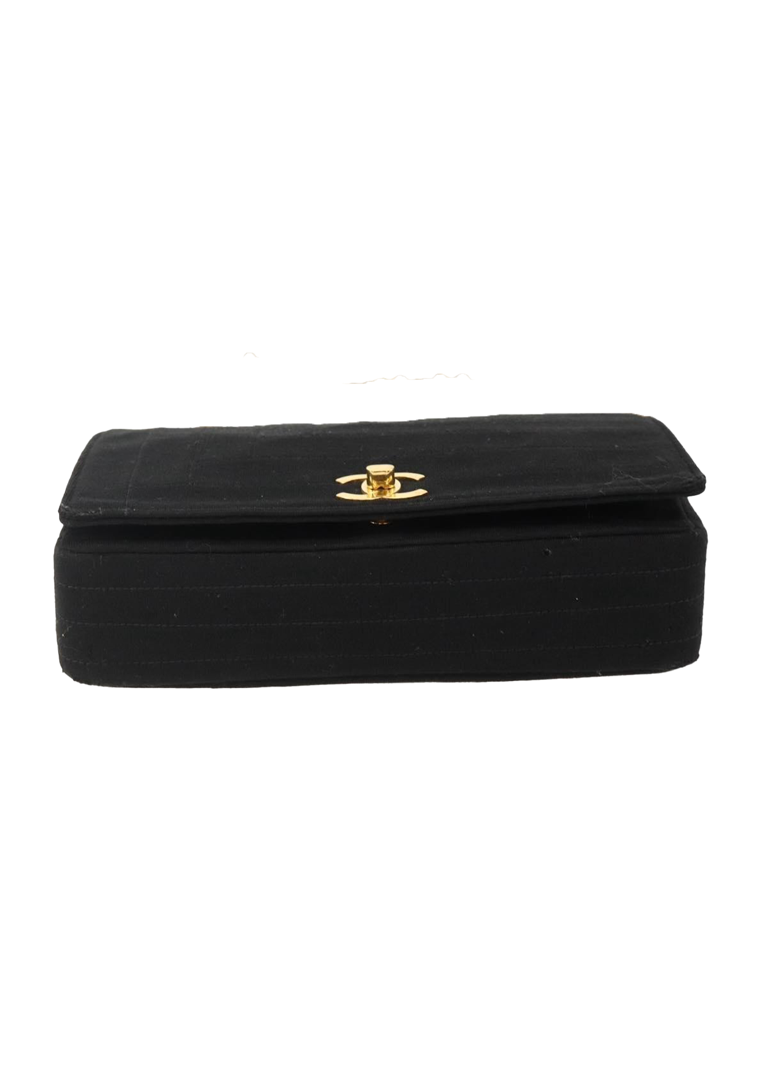Chanel Chain Strap Cotton Flap Bag