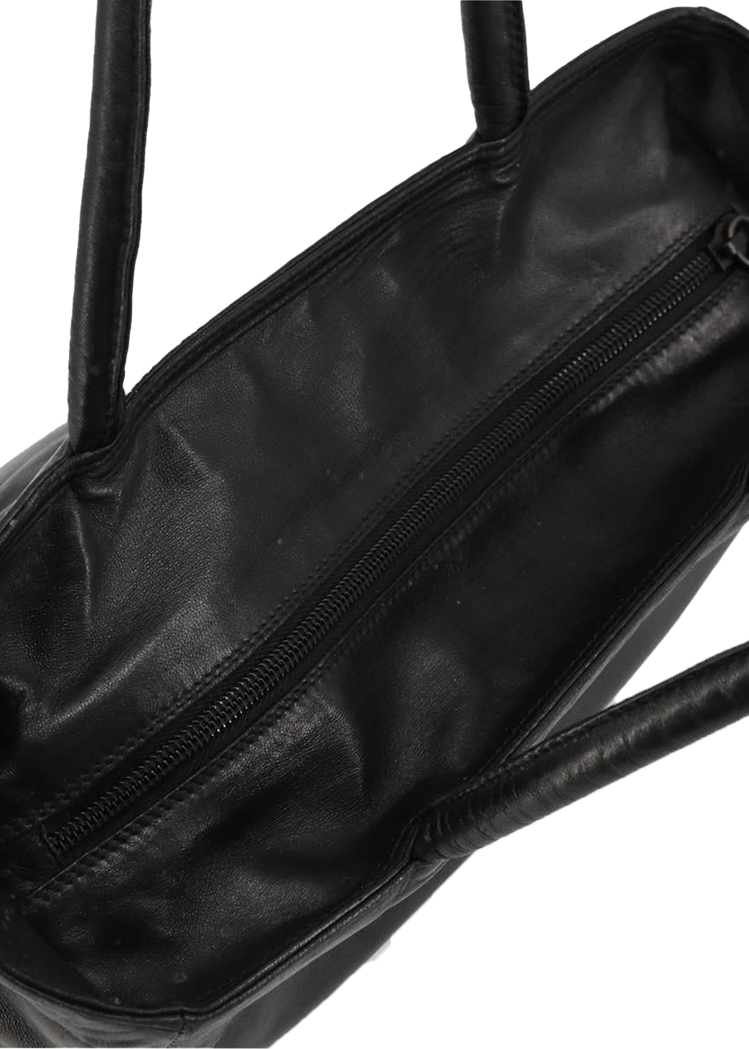 Prada Black Leather Tote