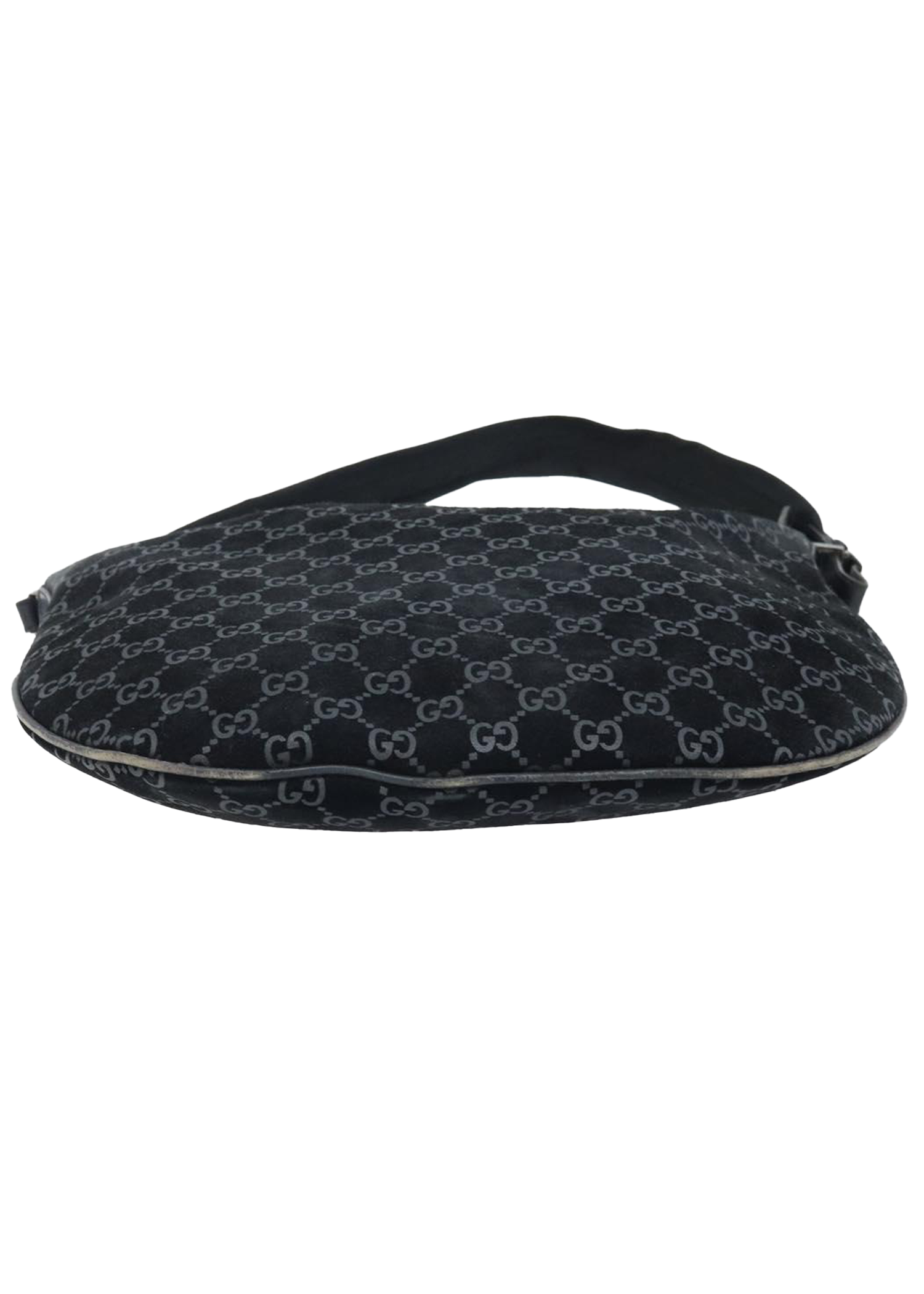 Gucci Tom Ford Black Monogram Shoulder Bag