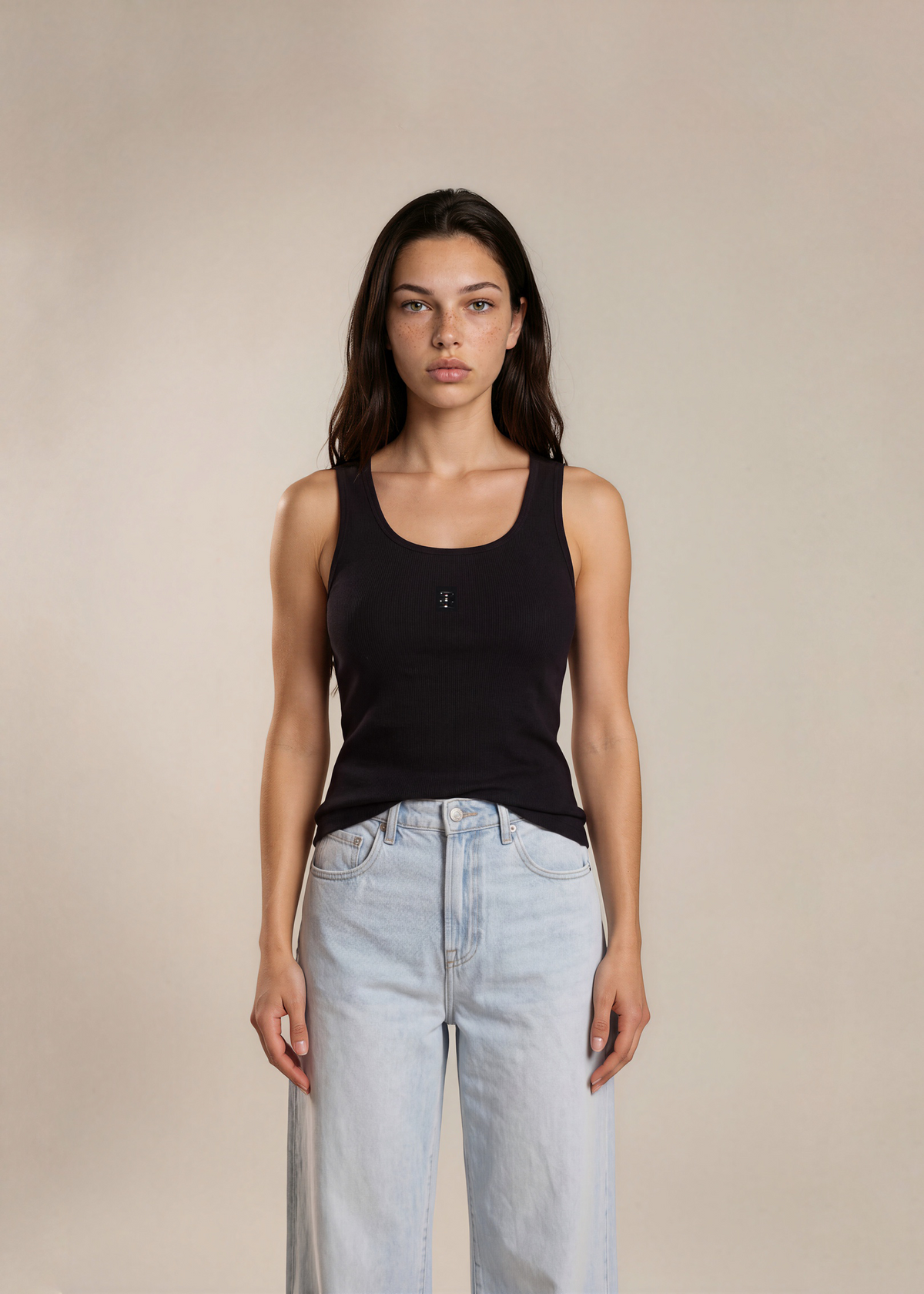 Givenchy Black Logo Tank