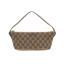 Load image into Gallery viewer, Gucci Brown Monogram Boat Pochette
