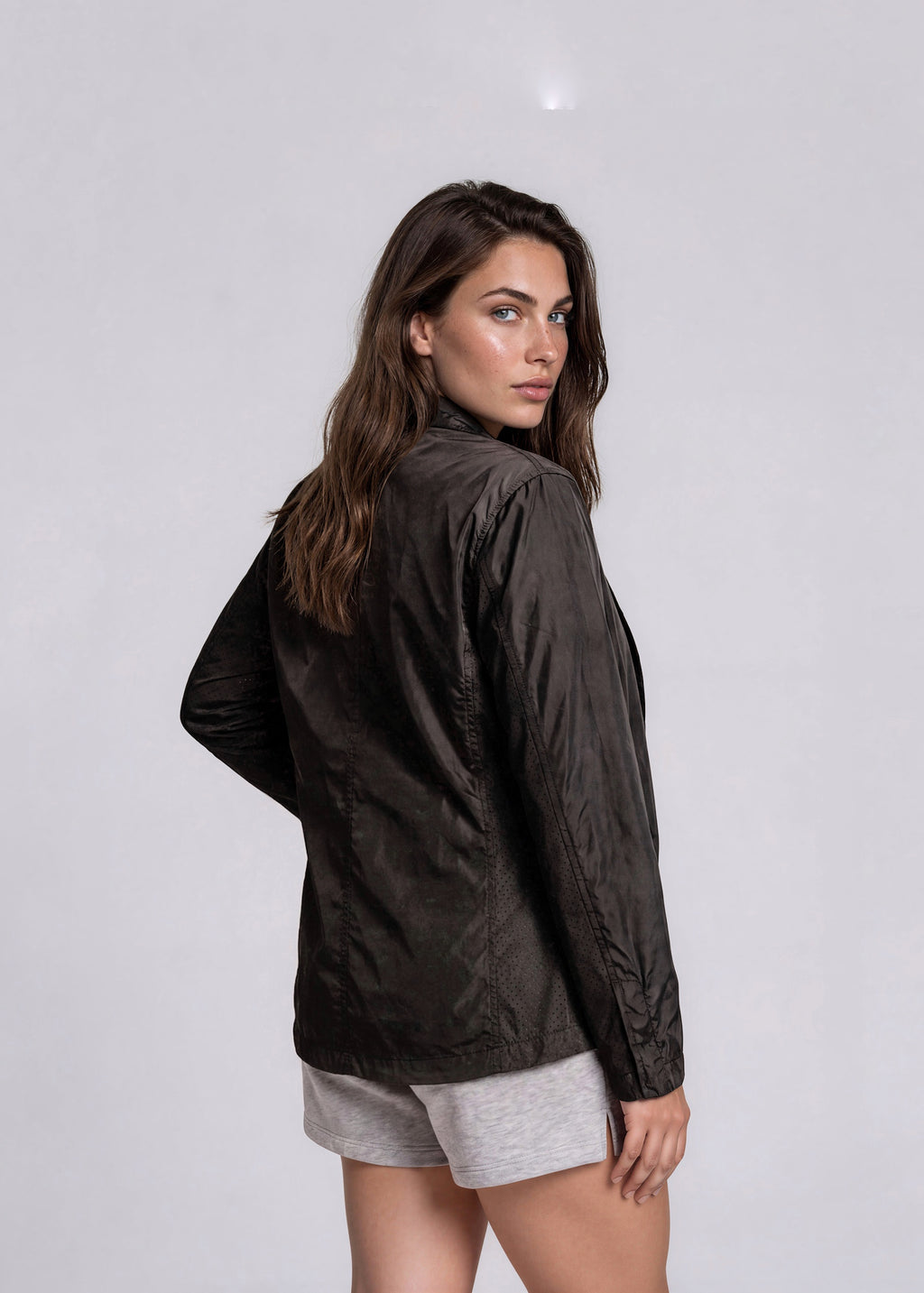 Armani Black Nylon Jacket