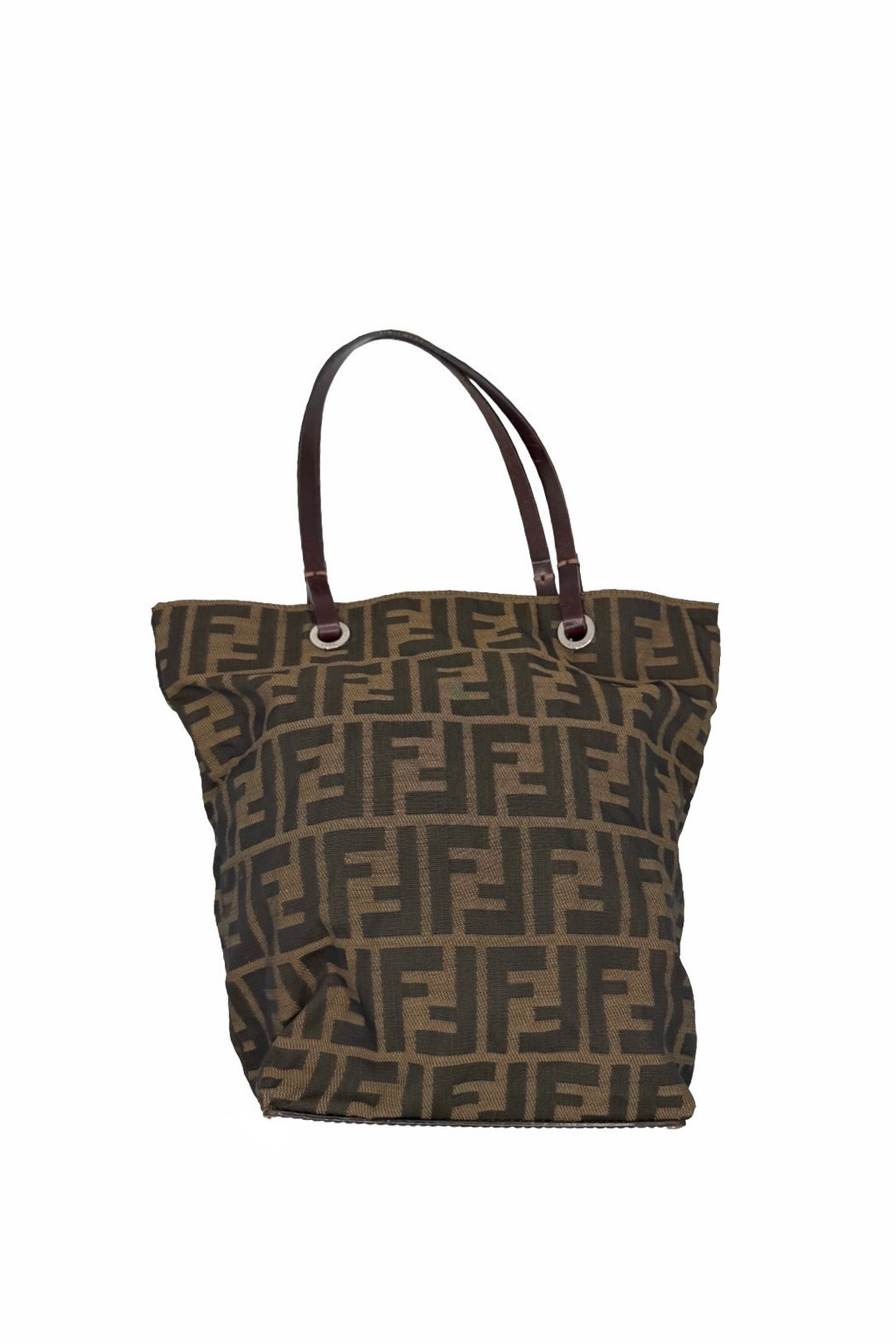Fendi Brown Zucca Mini Tote