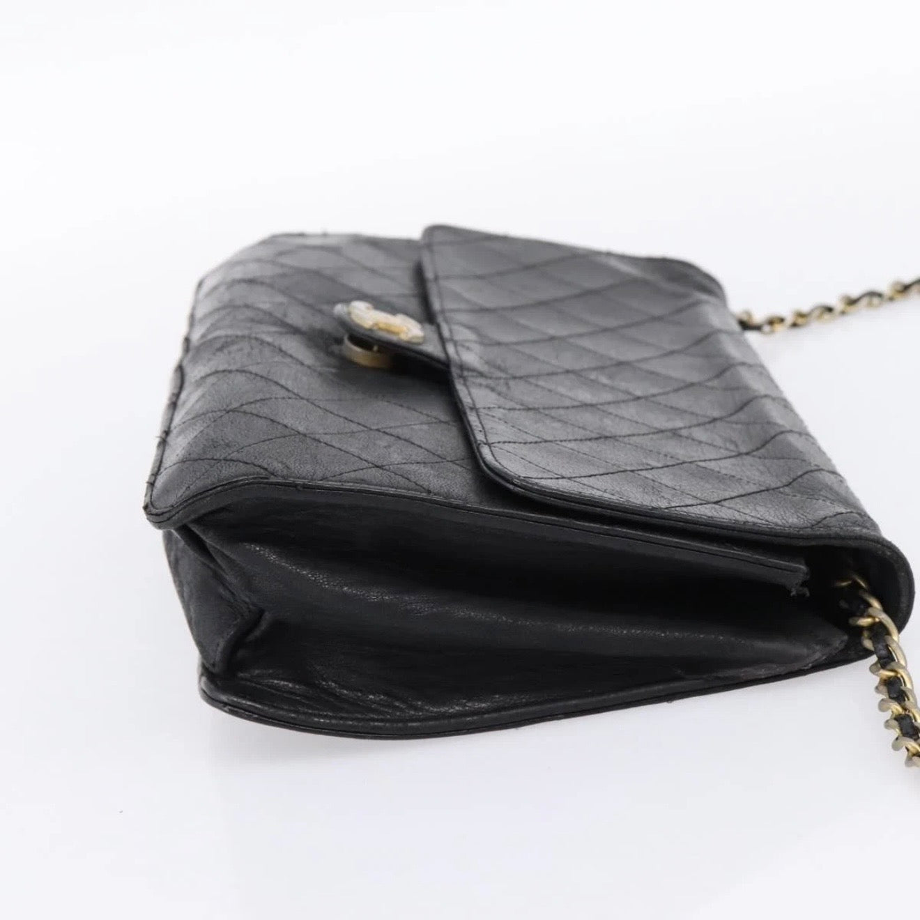 Chanel Black Quilted Leather Flap Bag