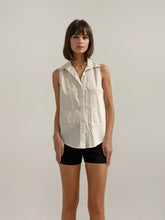 Load image into Gallery viewer, Jean Paul Gaultier White Button Down Tank
