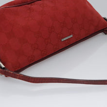 Load image into Gallery viewer, Gucci Red Monogram Boat Pochette
