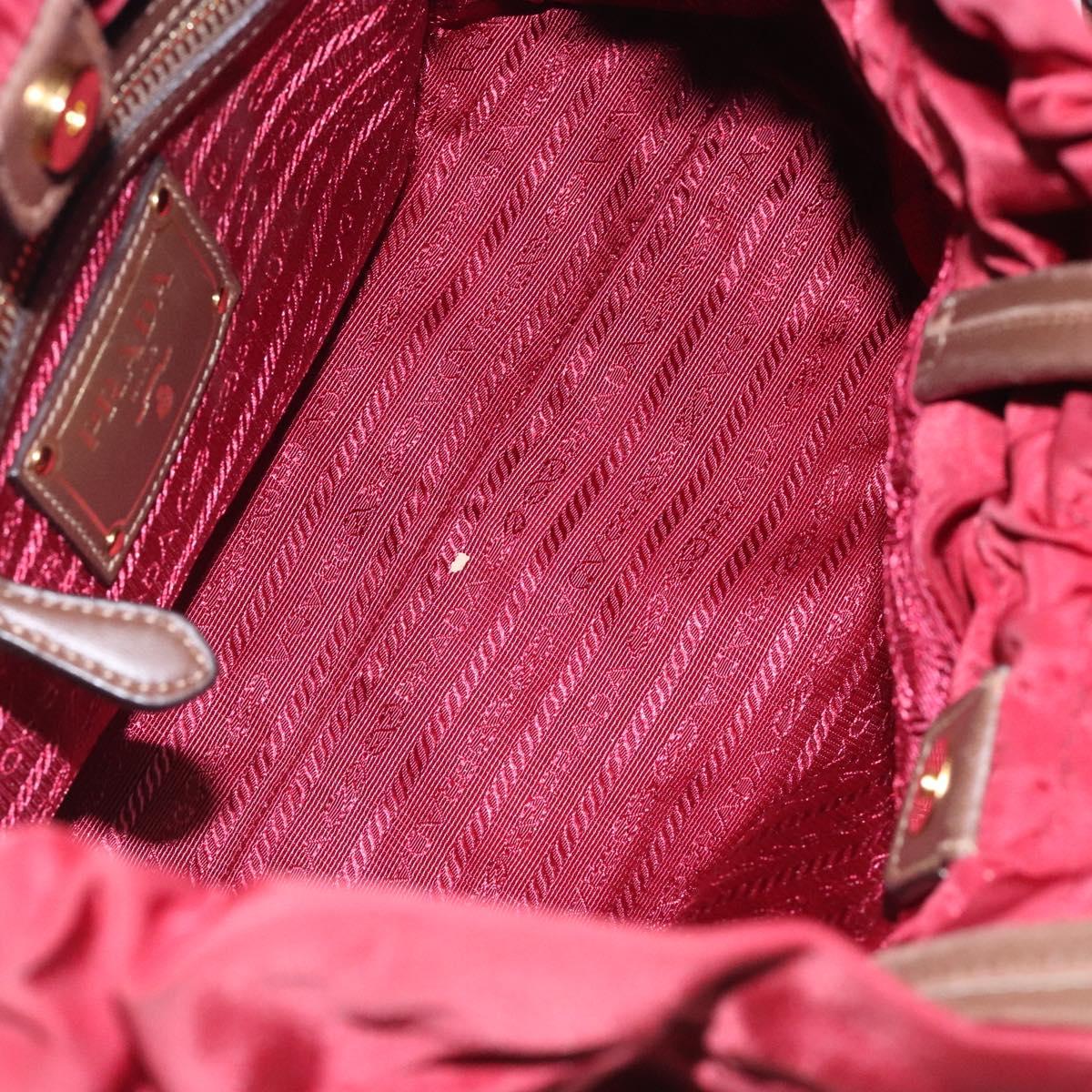 Prada Red Drawstring Handbag