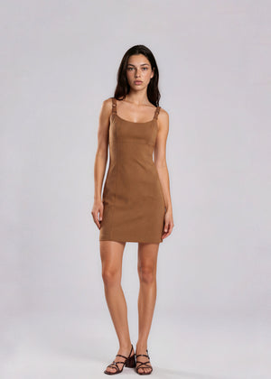 Michael Kors Tan Mini Dress