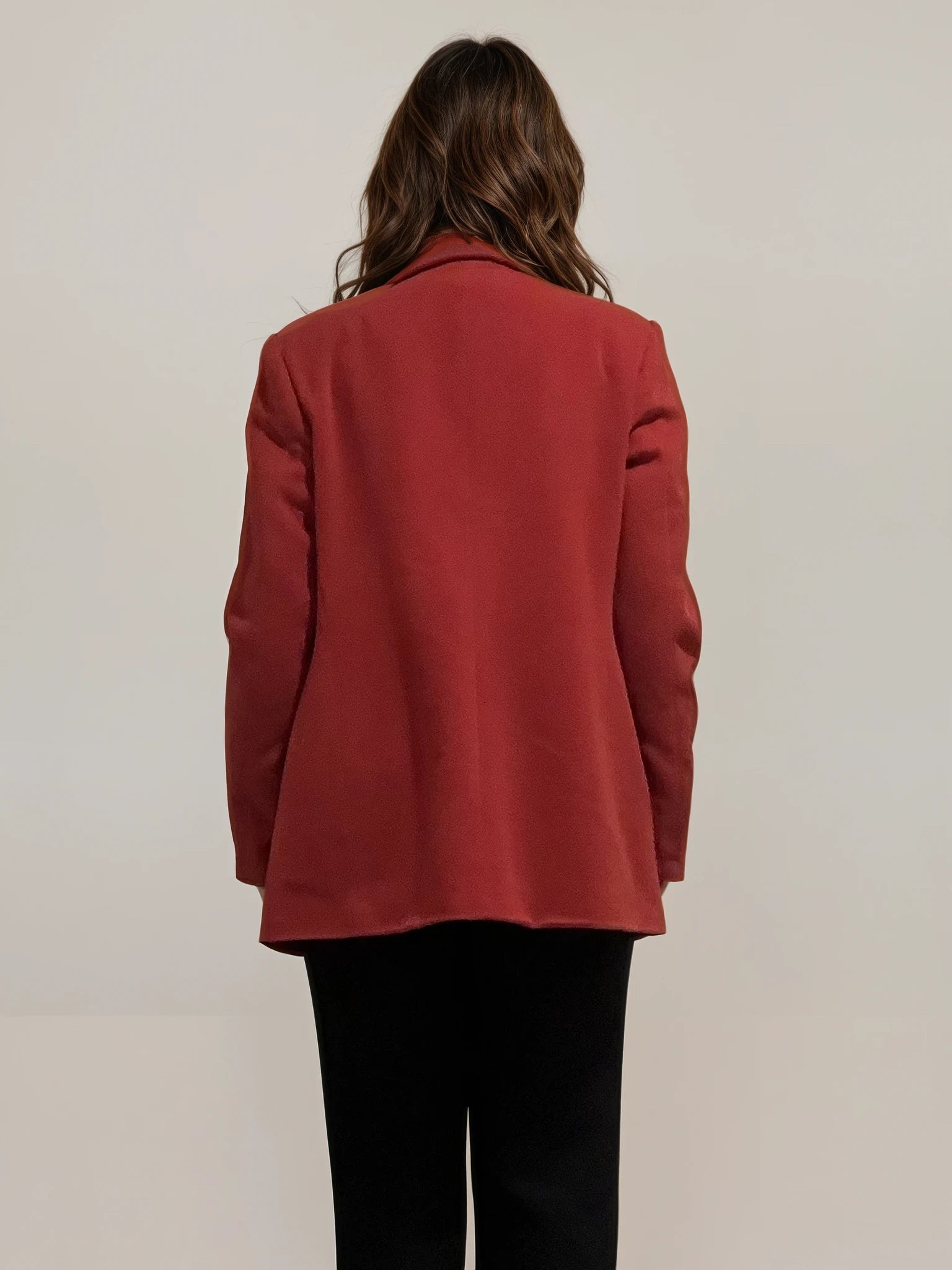 Jil Sander Red Blazer Jacket