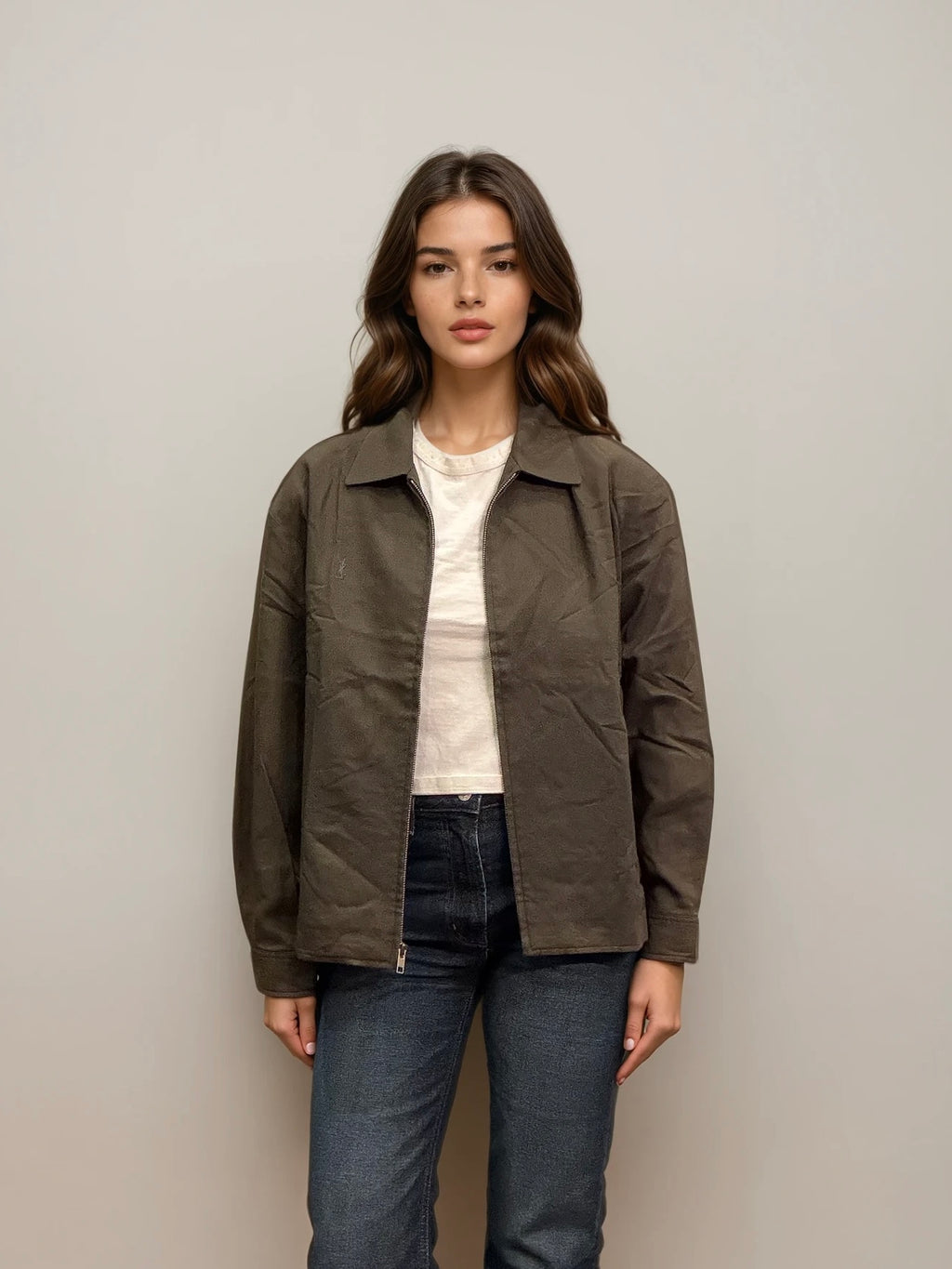 Ysl Hunter Green Bomber