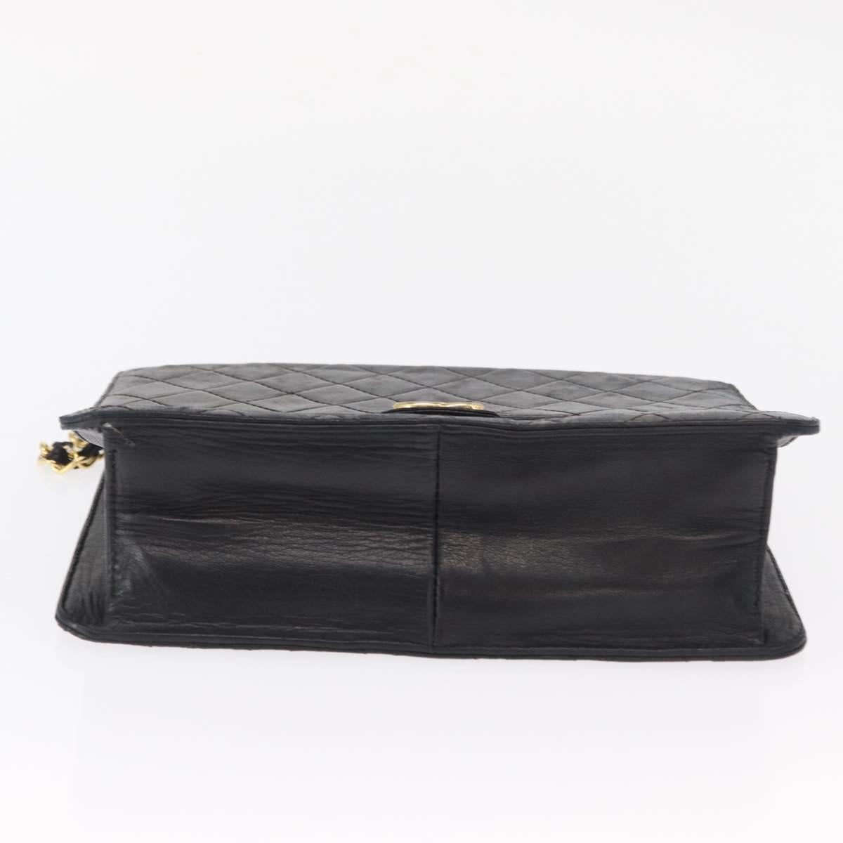 Chanel Black Leather Flap Bag