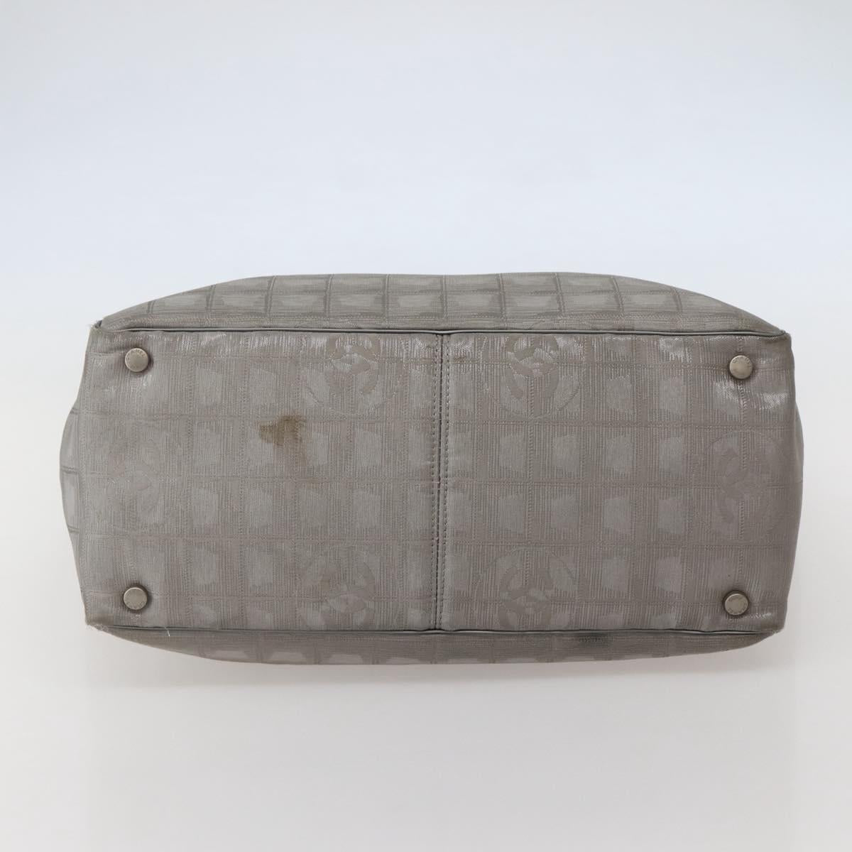 Chanel Grey Travel Tote