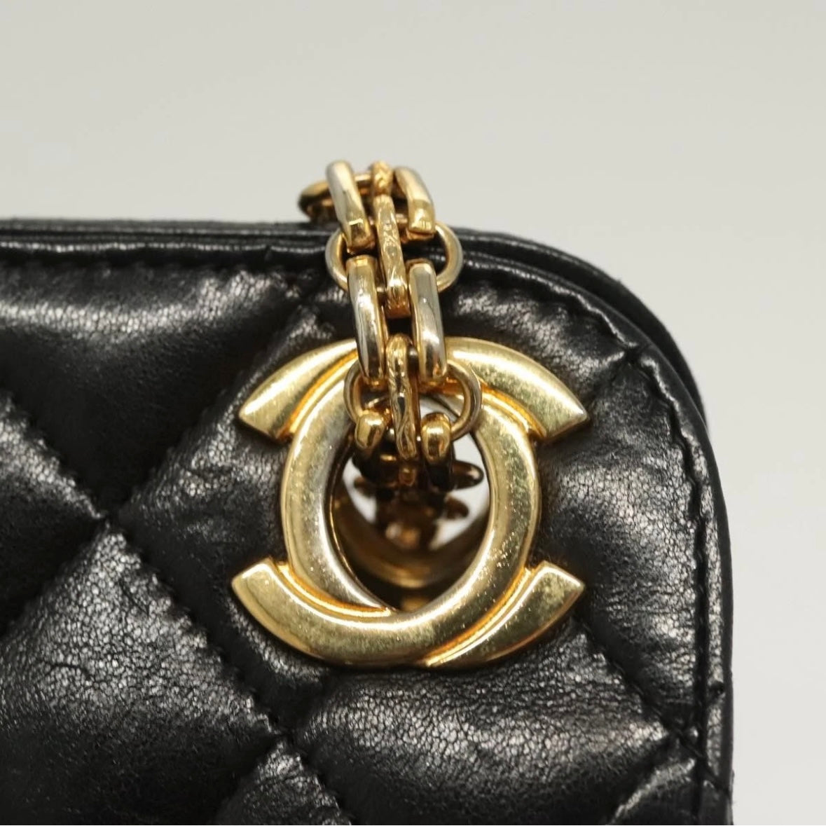 Chanel black shoulder bag