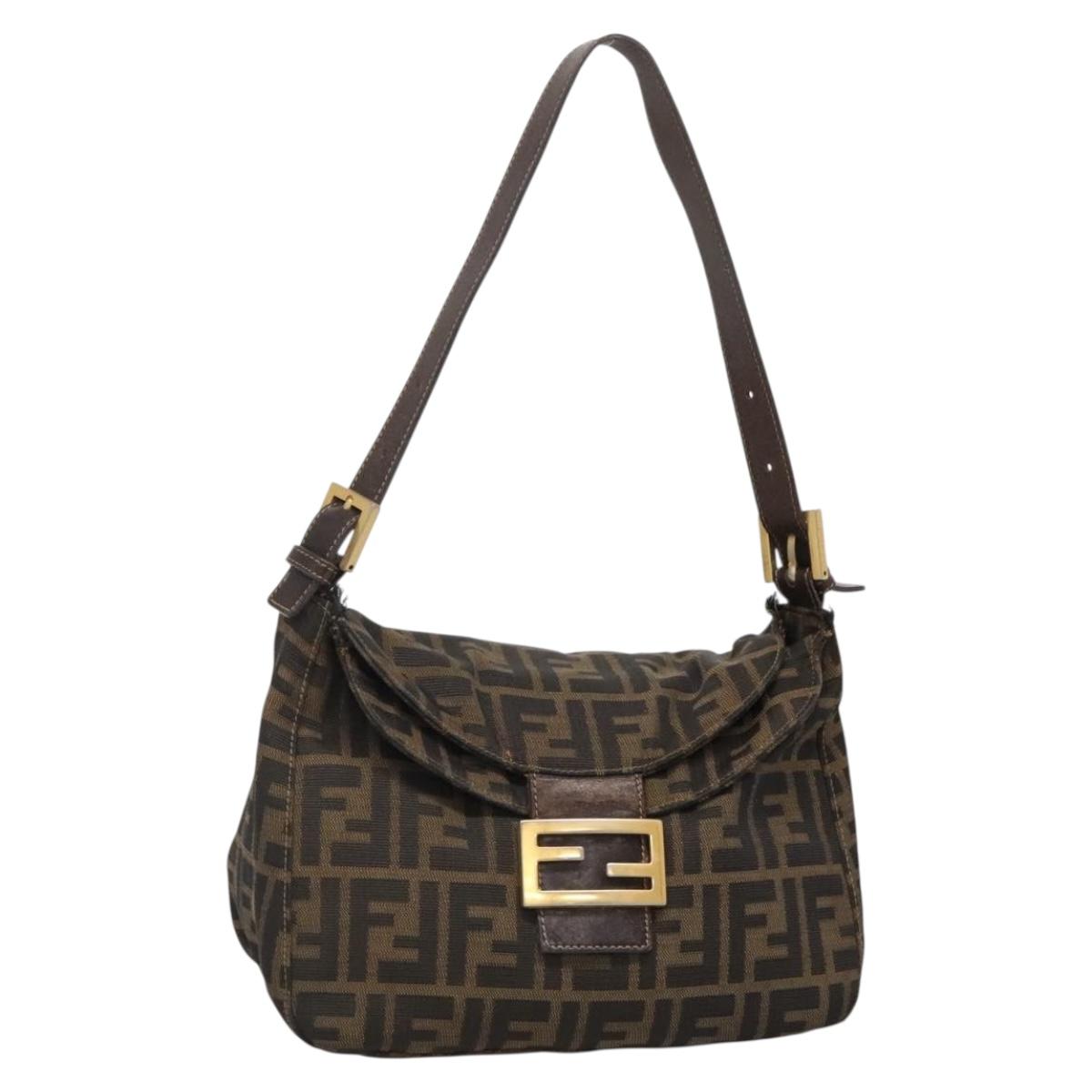 Fendi Zucca Rounded Baguette