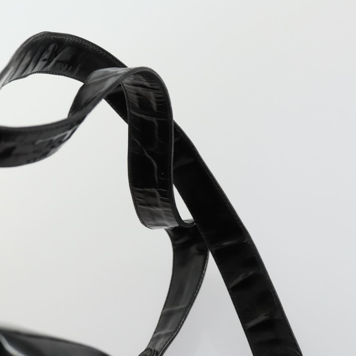 Chanel Black Patent Backpack