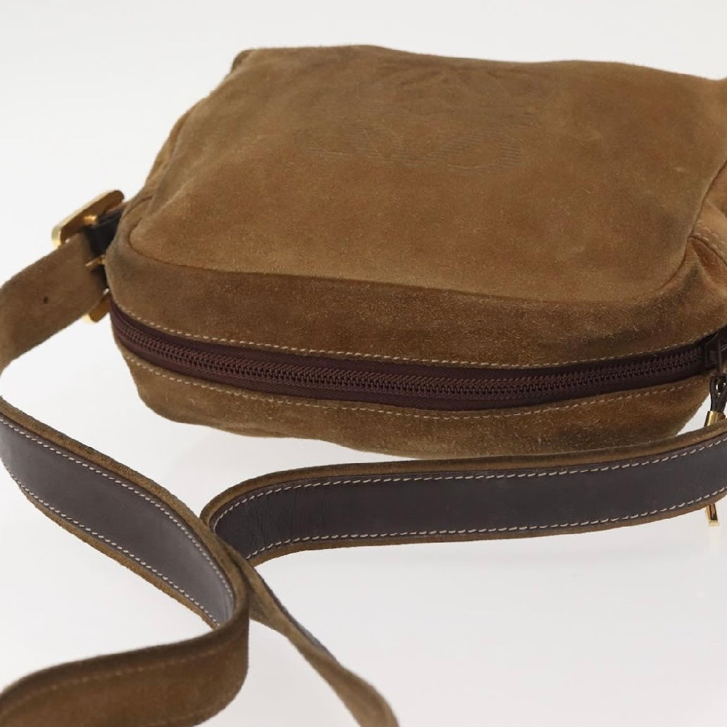 Loewe Tan Suede Crossbody