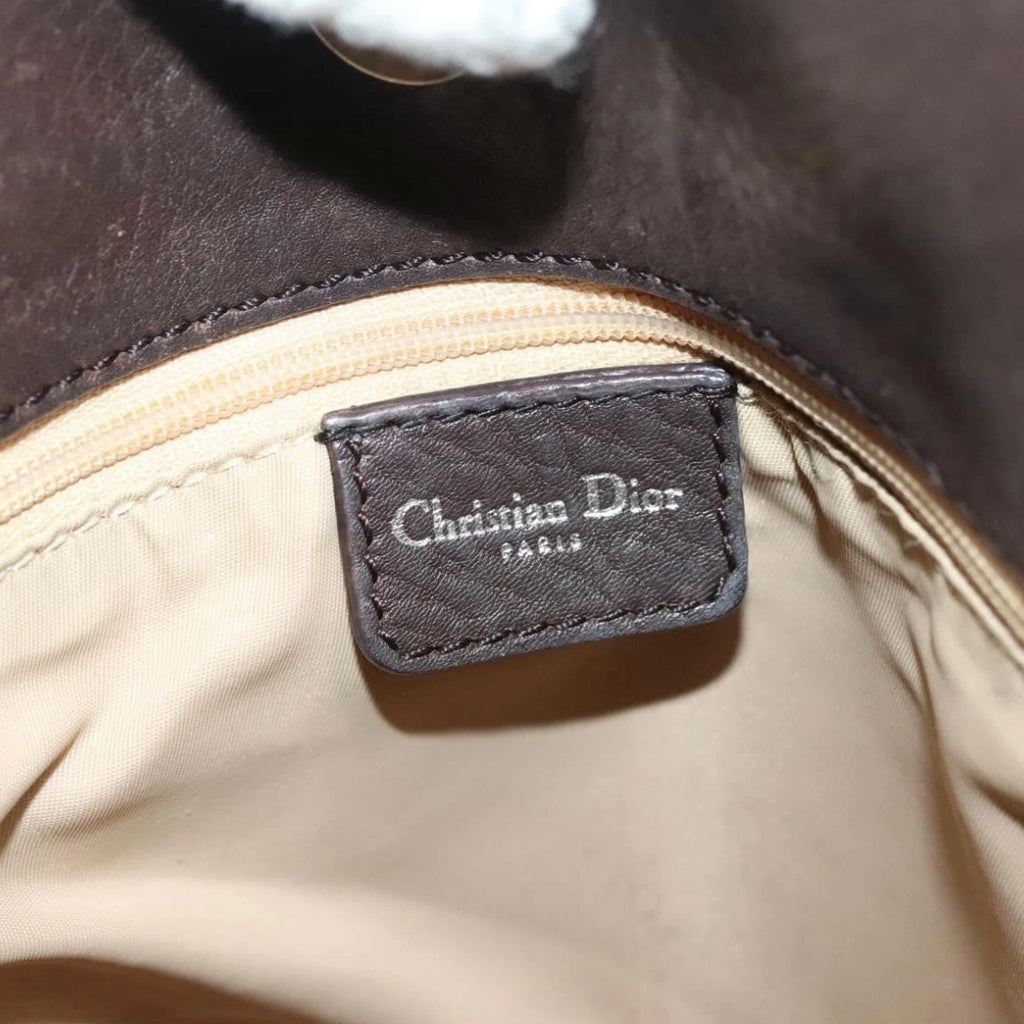 Dior Brown Trotter Shoulder Bag
