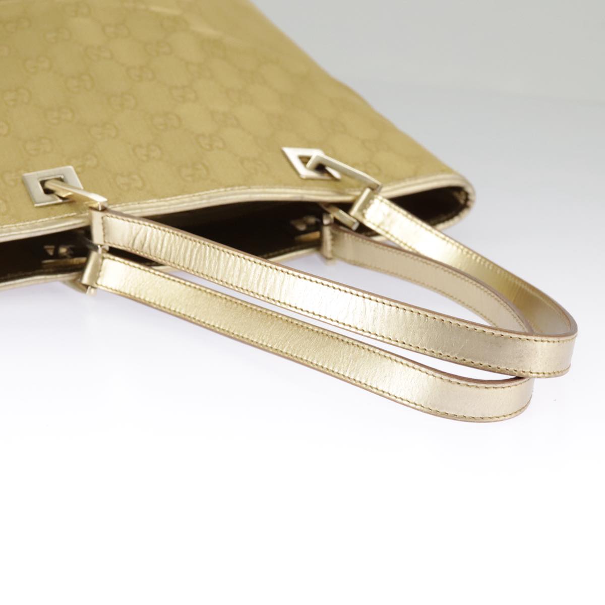 Gucci Gold Monogram Mini Tote