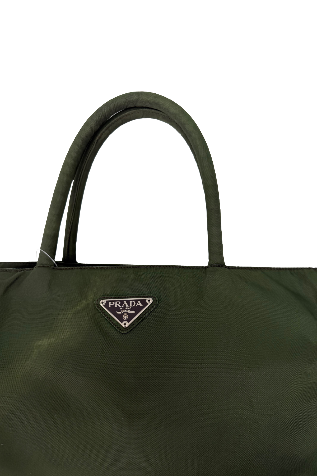 Prada Green East West Shoulder Bag