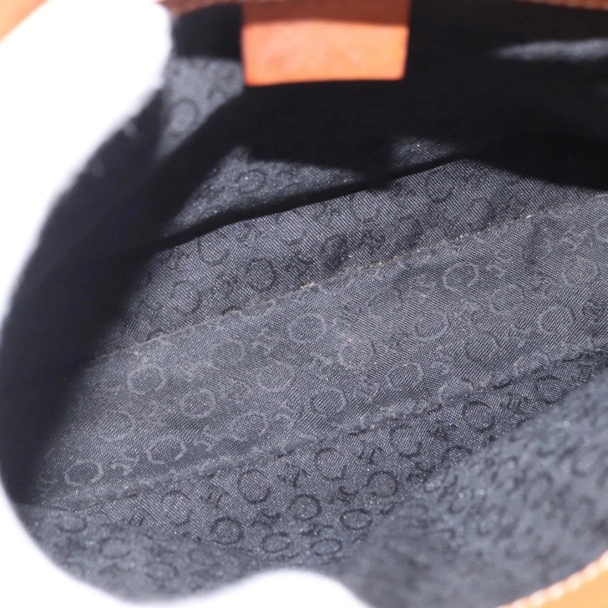 Celine Black Monogram Suede Handbag