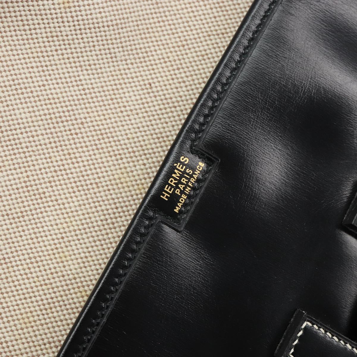 Hermes Black Clutch