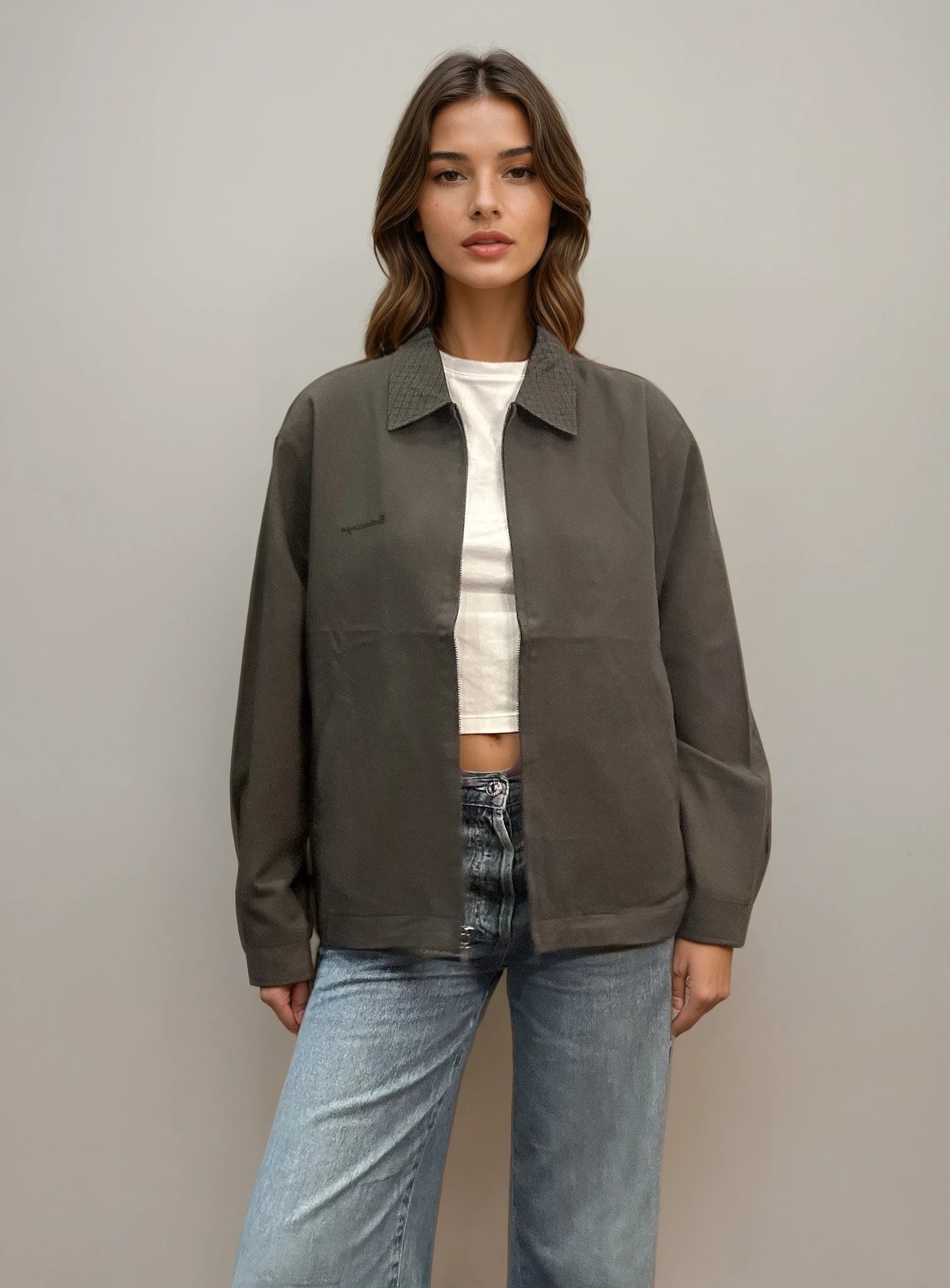 Balenciaga Green Bomber