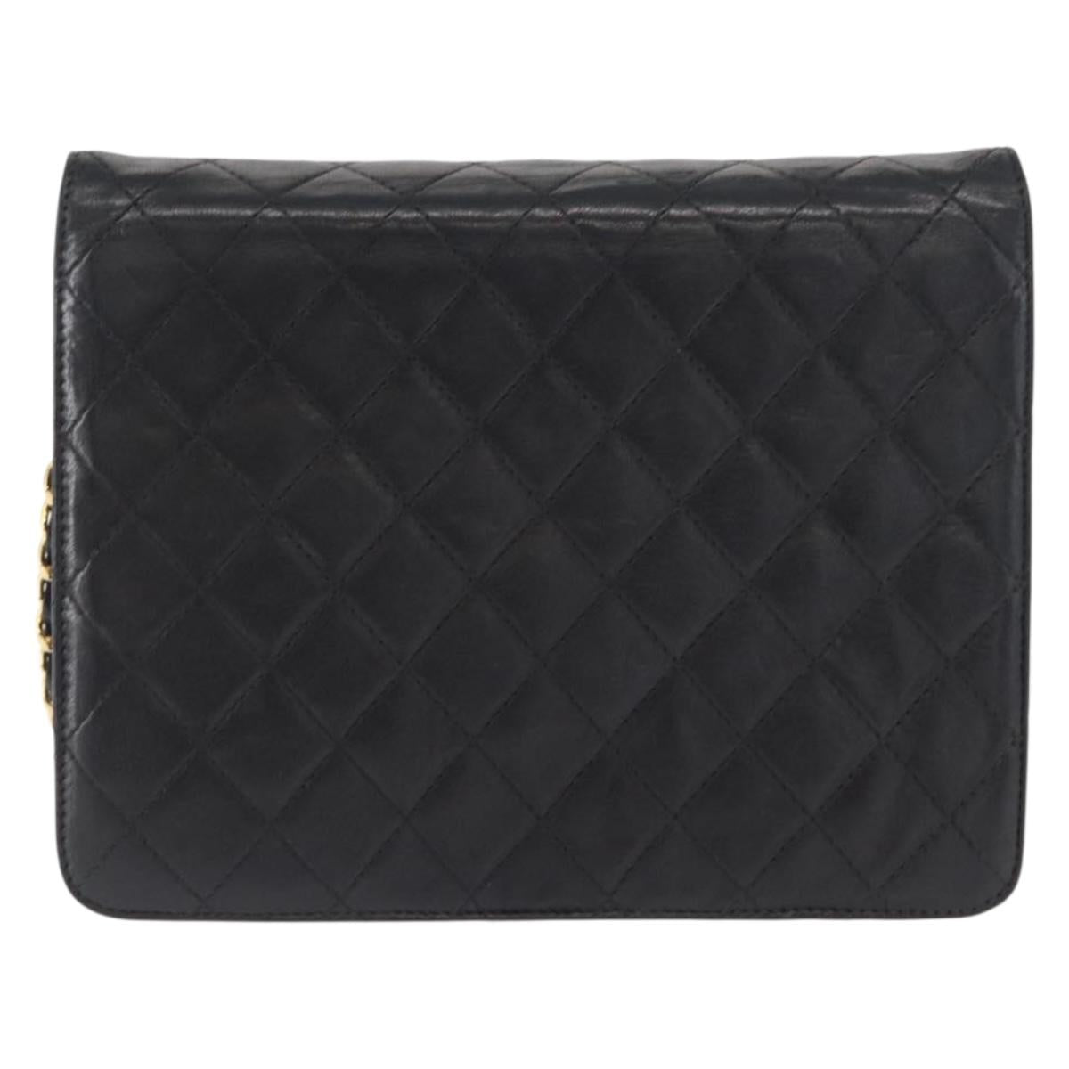 Chanel Black Leather Flap Bag