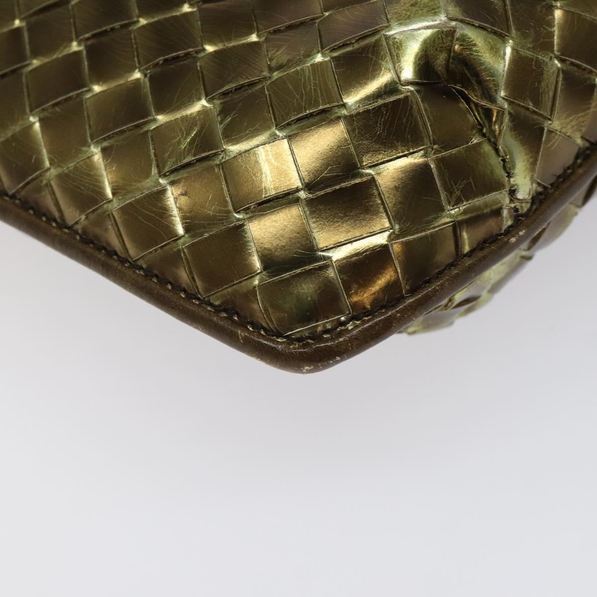 Bottega Veneta Gold Shoulder Bag