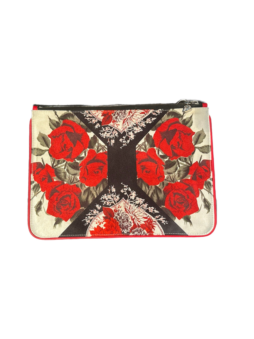 Alexander McQueen Floral Clutch