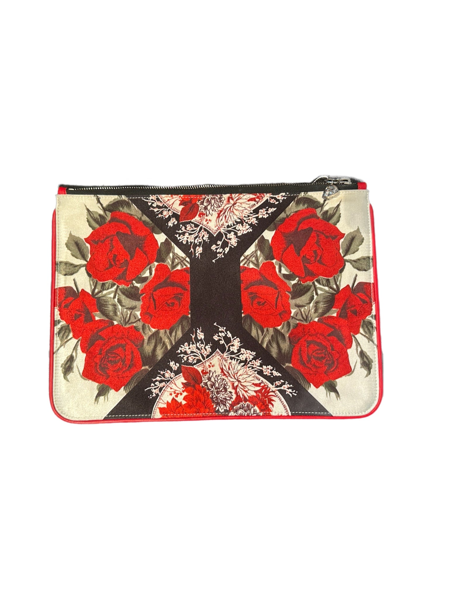 Alexander McQueen Floral Clutch