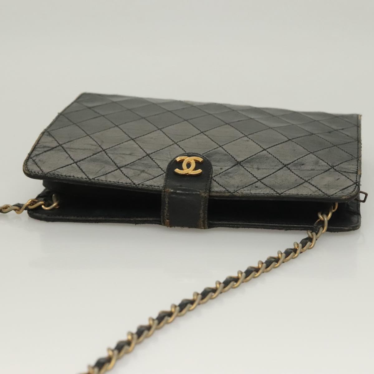 Chanel Black Leather Crossbody