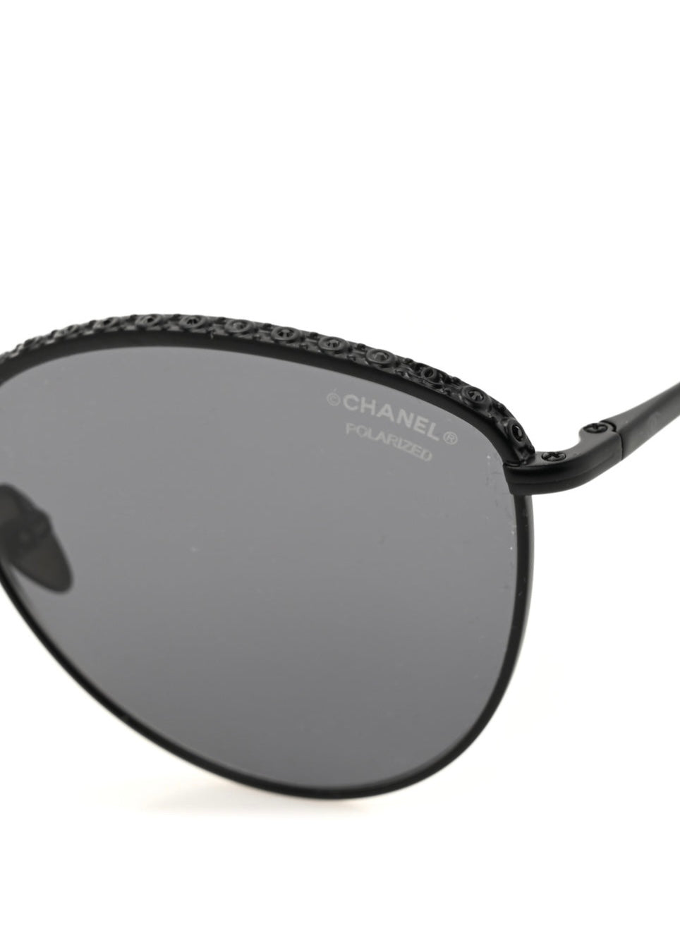Chanel Black Wire Sunglasses