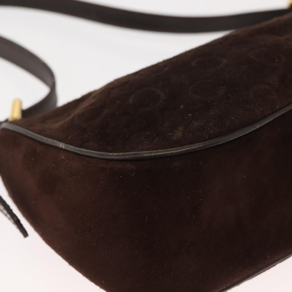 Celine Brown Suede Handbag