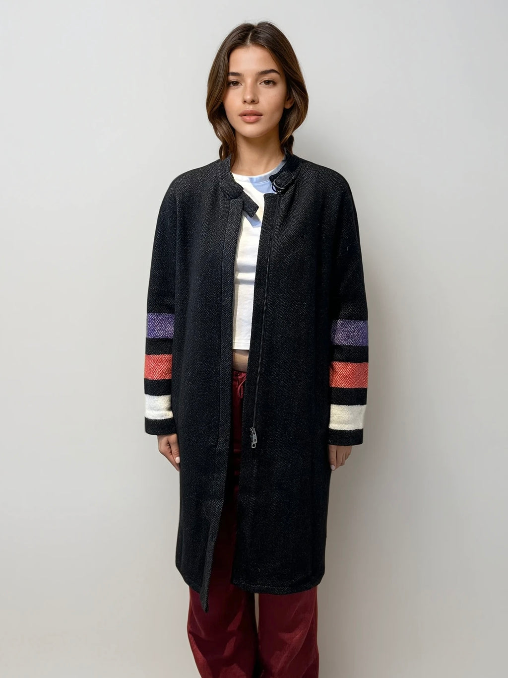Armani Striped Coat