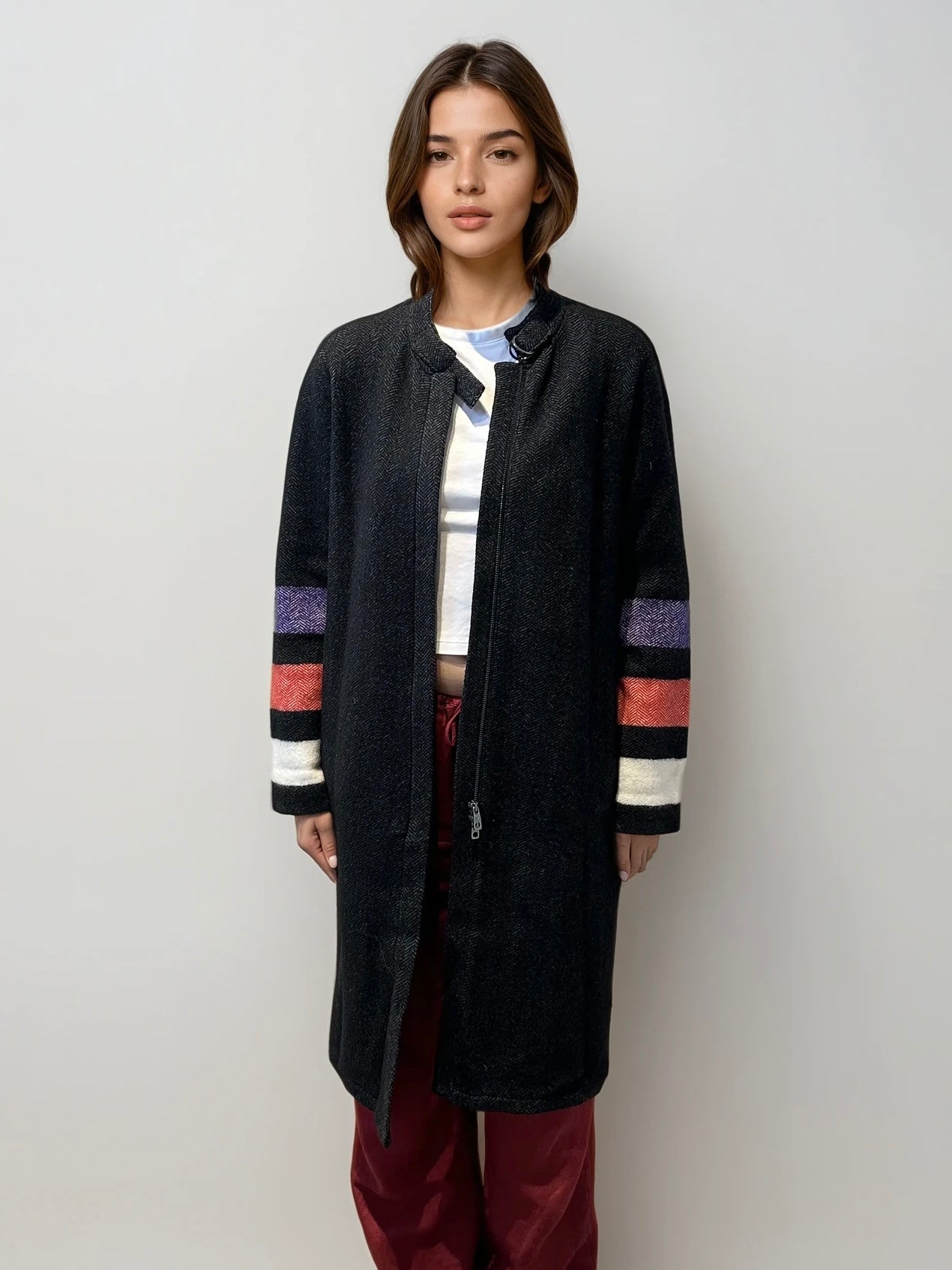 Armani Striped Coat