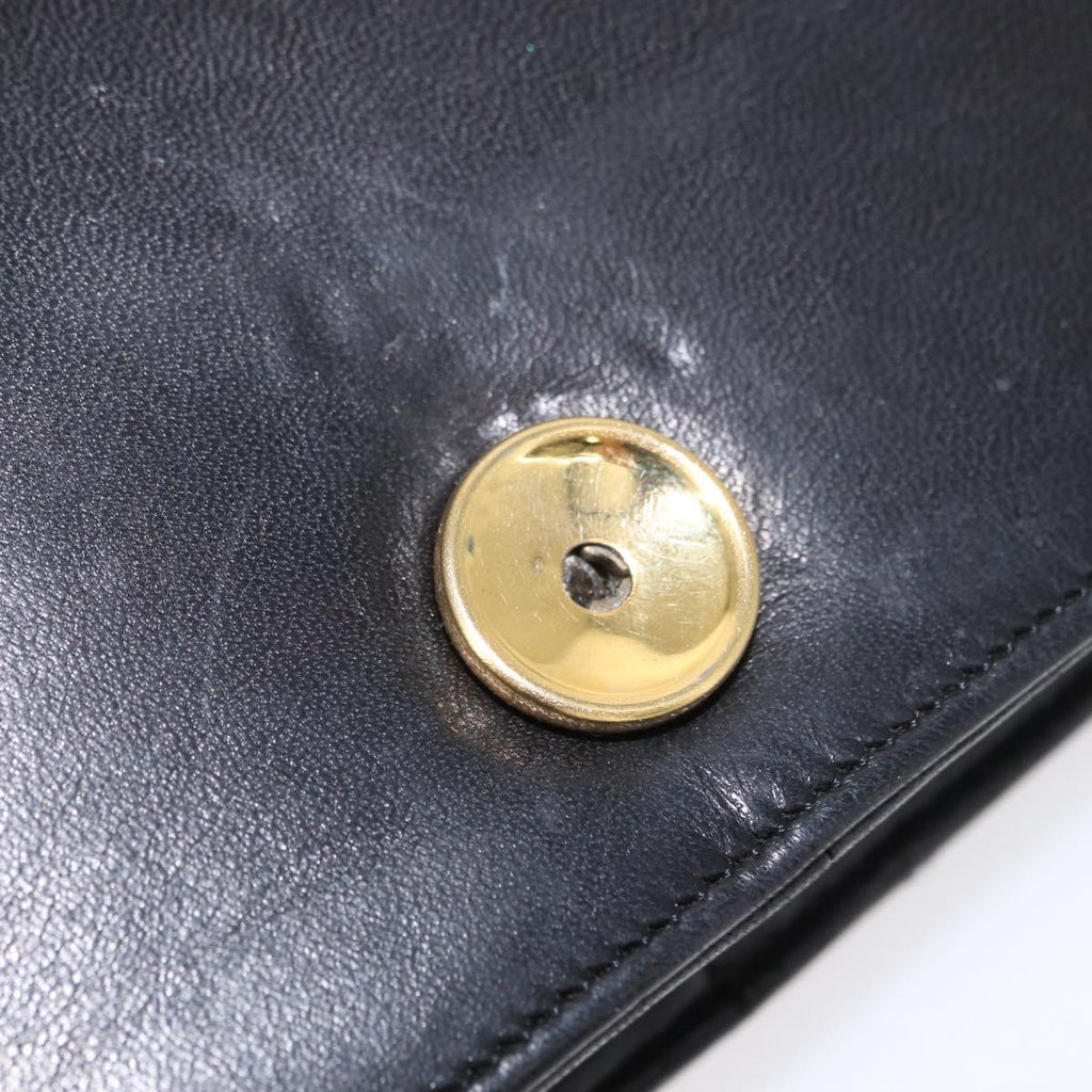 Chanel Black Leather Flap Bag