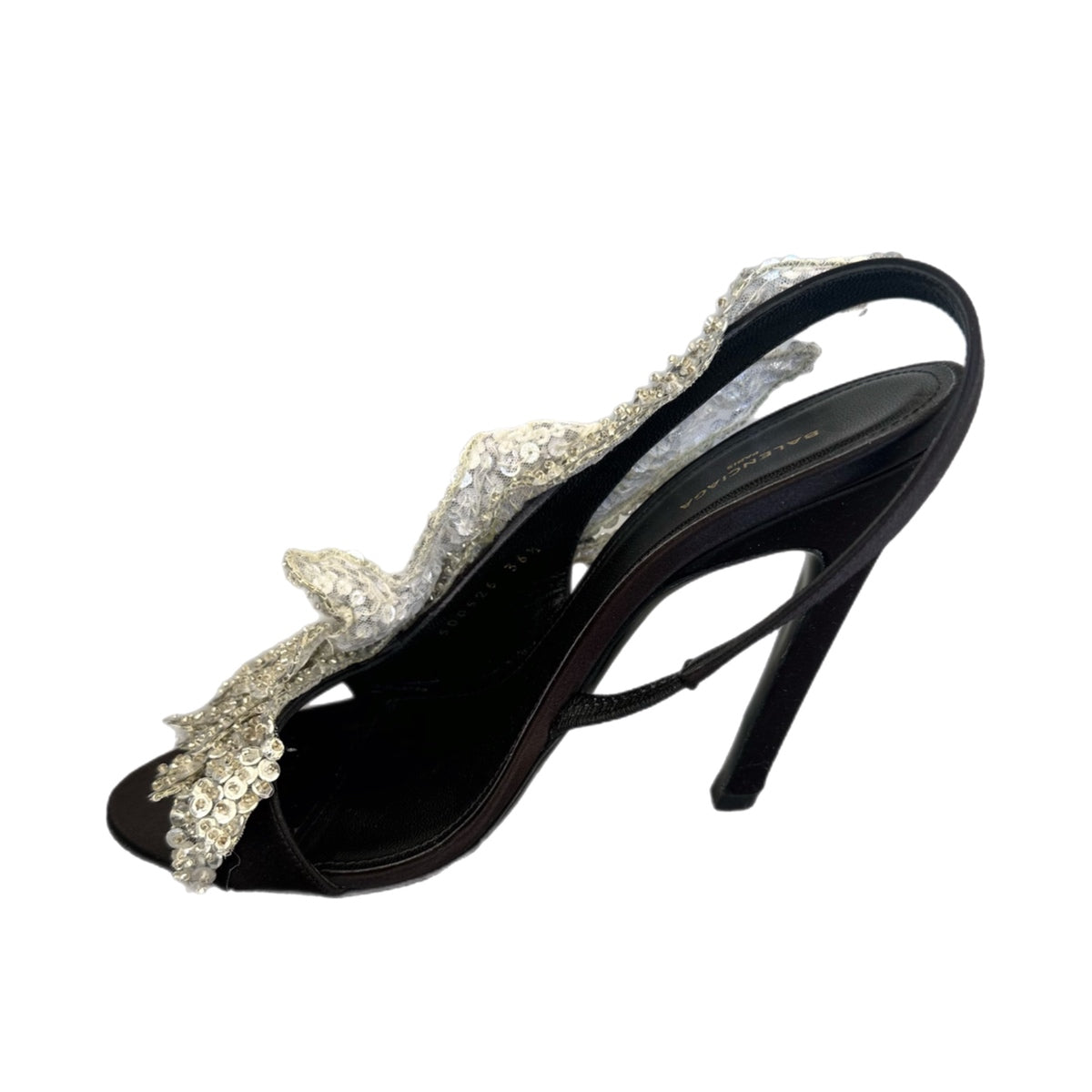 Balenciaga Slash Cloth Heels