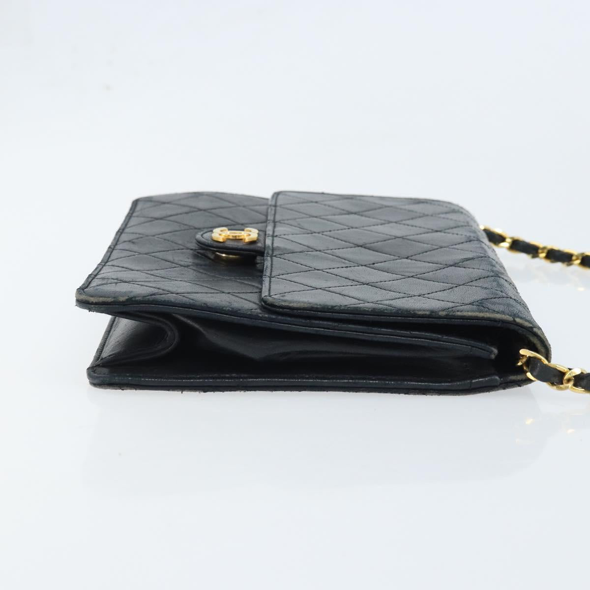 Chanel Black Quilted Leather Flap Bag