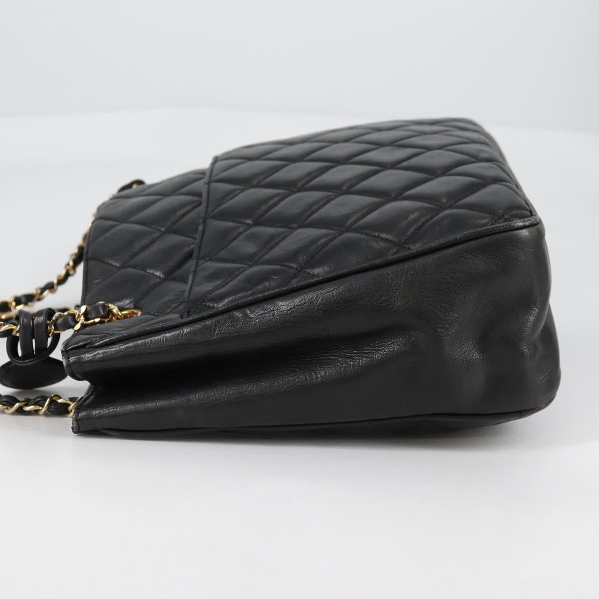 Chanel Black Leather Tote