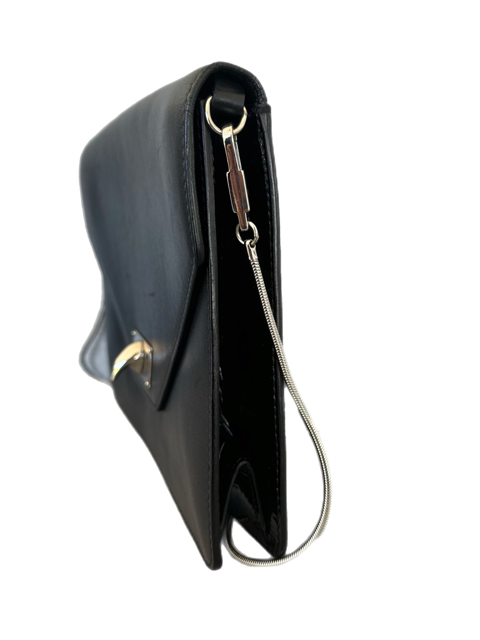 GIVENCHY / MAROQUINERIE/ショルダーバッグ/レザー/BLK Givenchy Black Leather Shoulder Bag – No Standing NYC