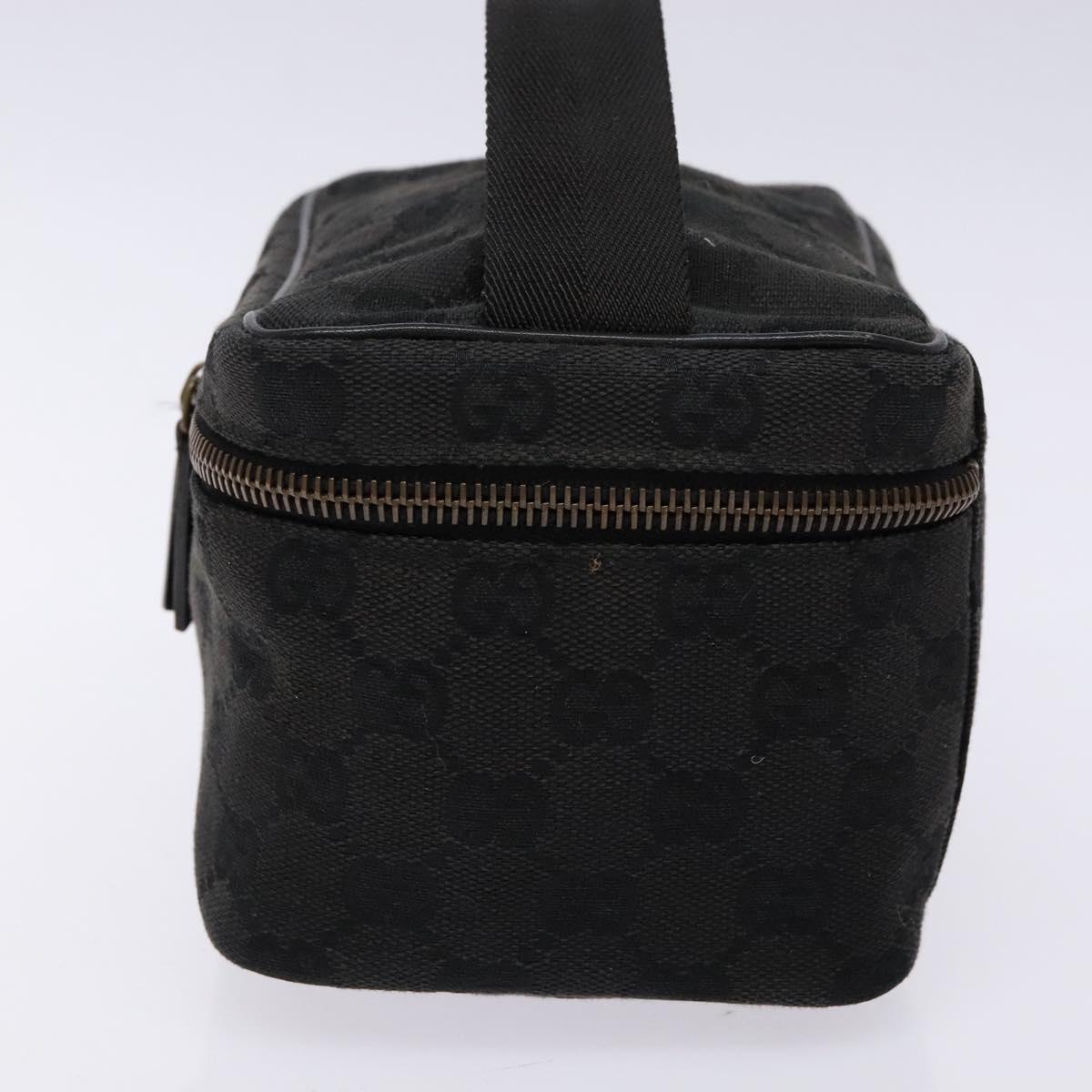 Gucci Black Monogram Vanity Bag