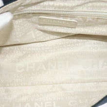 Load image into Gallery viewer, Chanel Navy Canvas Shoulder Bag
