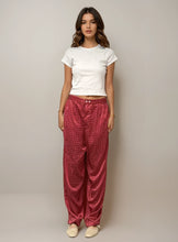 Load image into Gallery viewer, Dior Red and White Polka Dot Pants
