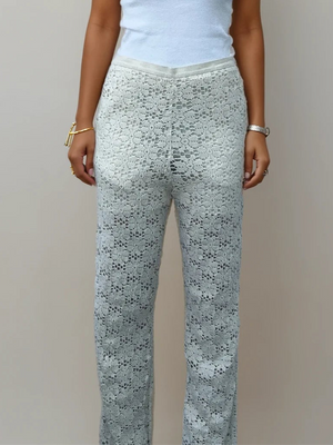 Jil Sander Crochet Pants