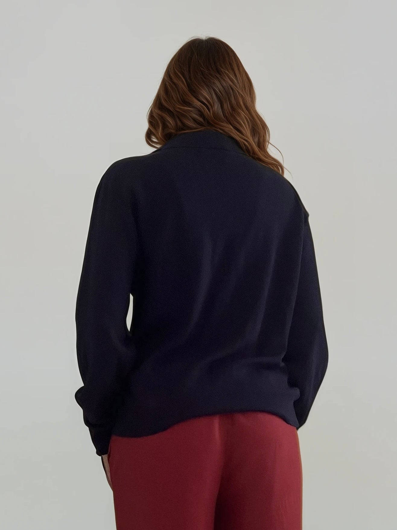 Dior Navy Polo Sweater